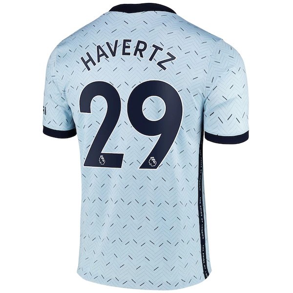 Camiseta Chelsea NO.29 Havertz Segunda Equipación 2020-2021 Azul